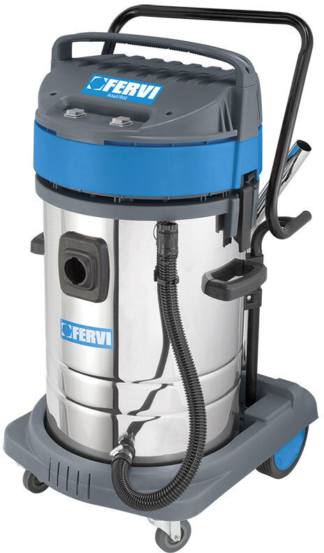 Fervi A040/802 Aspirapolvere aspiraliquidi 80l 2 motori