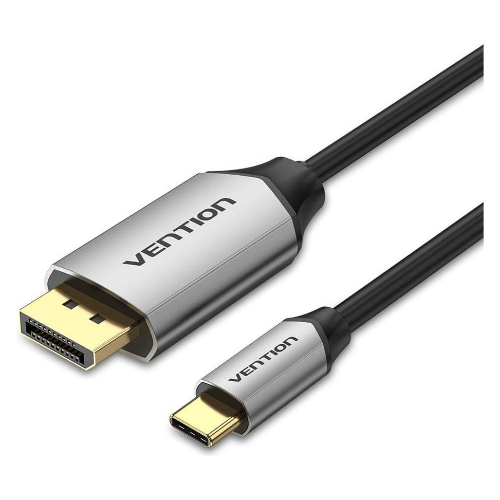Vention USB-C auf DP kabel, schwarz - 2m (2 m) (CGYBH)