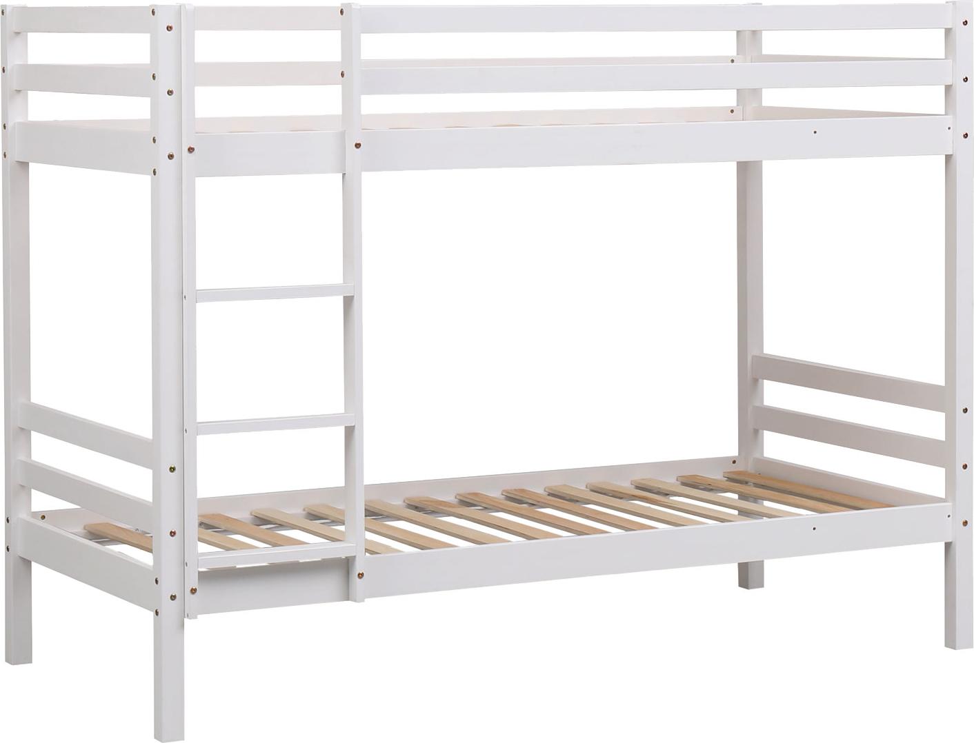 Etagenbett für Kinder 190x90cm weiß AMBRE