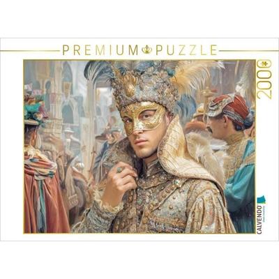 CALVENDO Puzzle Venedig in bunten Werken | 2000 Teile Lege-Größe 90x67cm Foto-Puzzle für glückliche Stunden