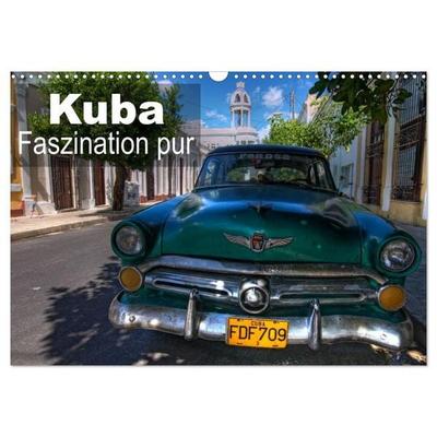 Kuba - Faszination pur (Wandkalender 2027 DIN A3 quer), CALVENDO Monatskalender