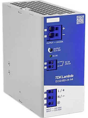 TDK-Lambda D1SE480-24-A4 Hutschienen-Netzteil (DIN-Rail) 480W Inhalt 1St.