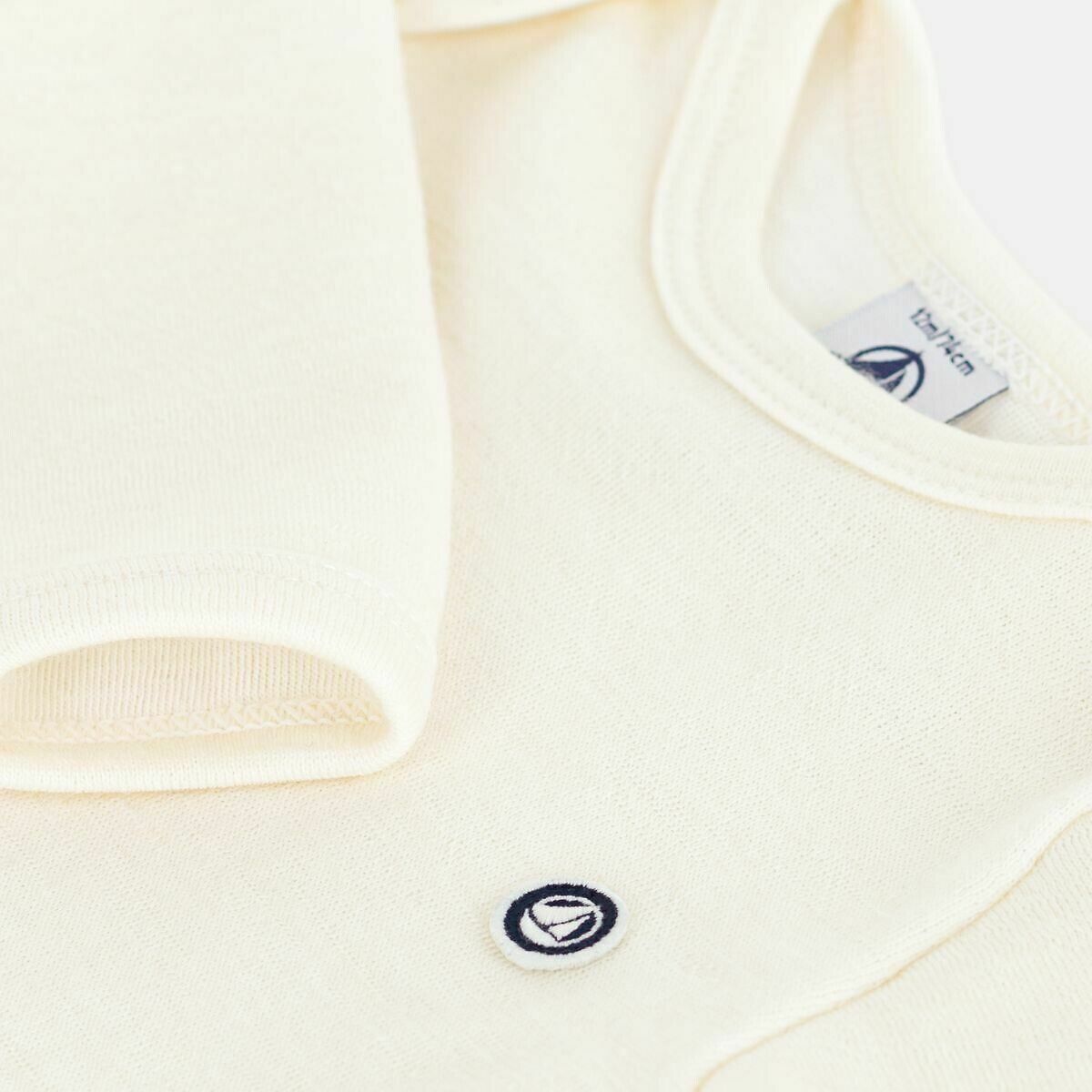 PETIT BATEAU Body manches longues, laine mélangée