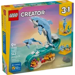 LEGO® Creator 3in1 31385 Meerestiere: Wunderschöne Delfine
