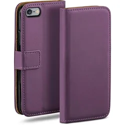 moex Book Case für iPhone 6s Klapphülle mit Kartenfach