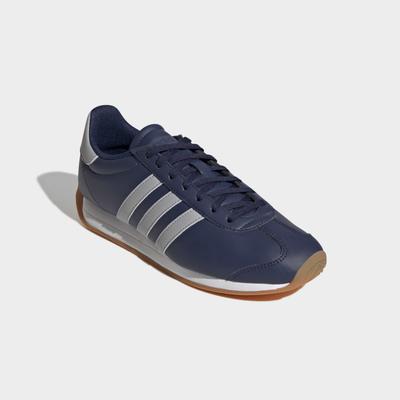 Sneaker ADIDAS SPORTSWEAR "RUNVISTA", Herren, Gr. 42,5, dunkelblau, grau two, gum10, Synthetik, Schuhe Sneaker