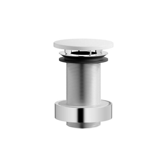 Laufen Ablaufventil H591LA30000001 für Becken ohne Überlauf, 74x74 mm, nicht verschliessbar, weiß