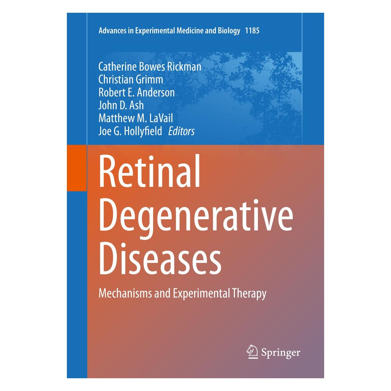 Springer Retinal Degenerative Diseases (9783030273774)