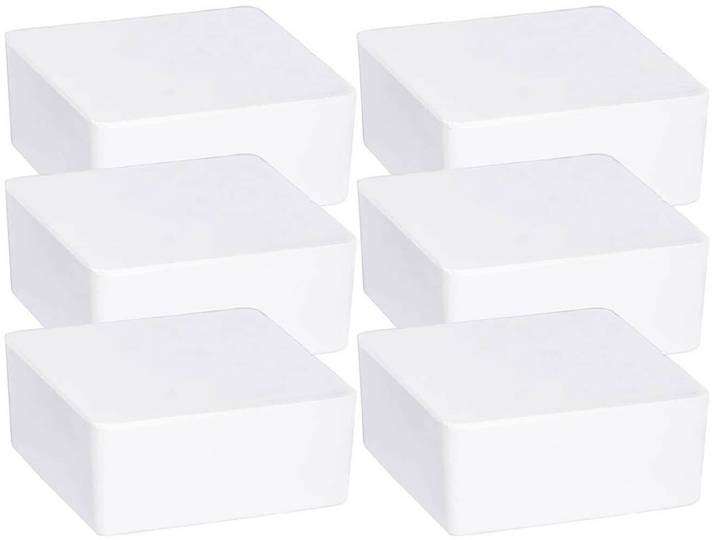 Raumentfeuchter-Nachfüllpack WENKO Modell Cube , weiß, B:12cm H:5cm T:12cm, Klimageräte-Nachfüllpacks, Raumentfeuchter-Nachfüllpack, reduziert Luftfeuchtigkeit ohne Strom, für Räume bis 80 m³