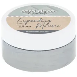 Schabloniercreme "Expanding Mousse", silber, 60 g