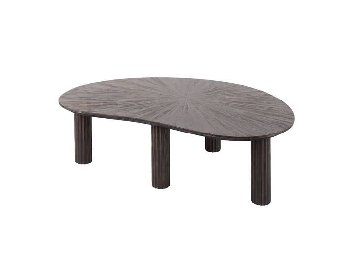 Clemento Maya Teak Couchtisch organisch
