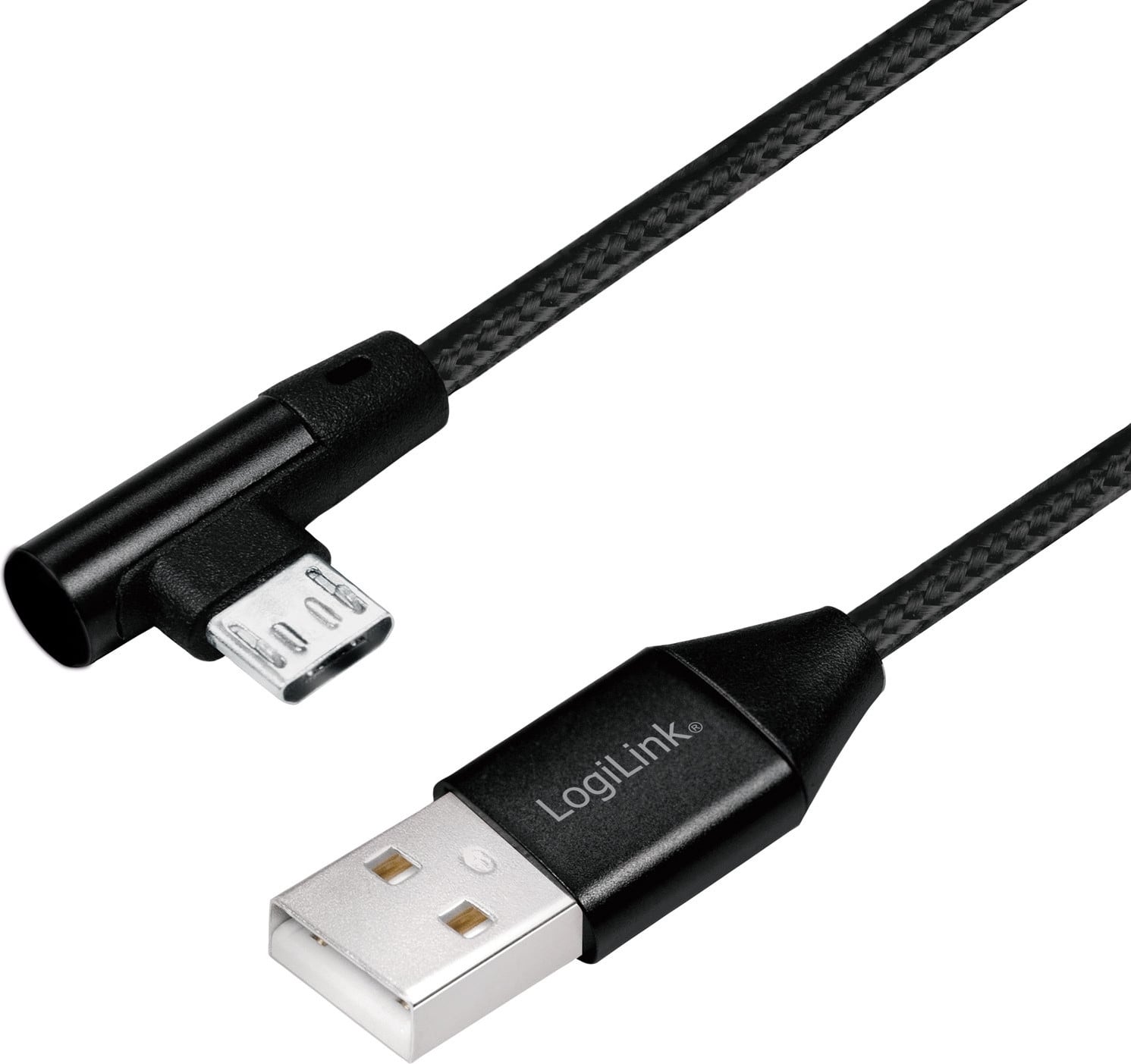 LogiLink CU0142 USB 2.0 kabel USB-A naar Micro-USB, 1,0 meter