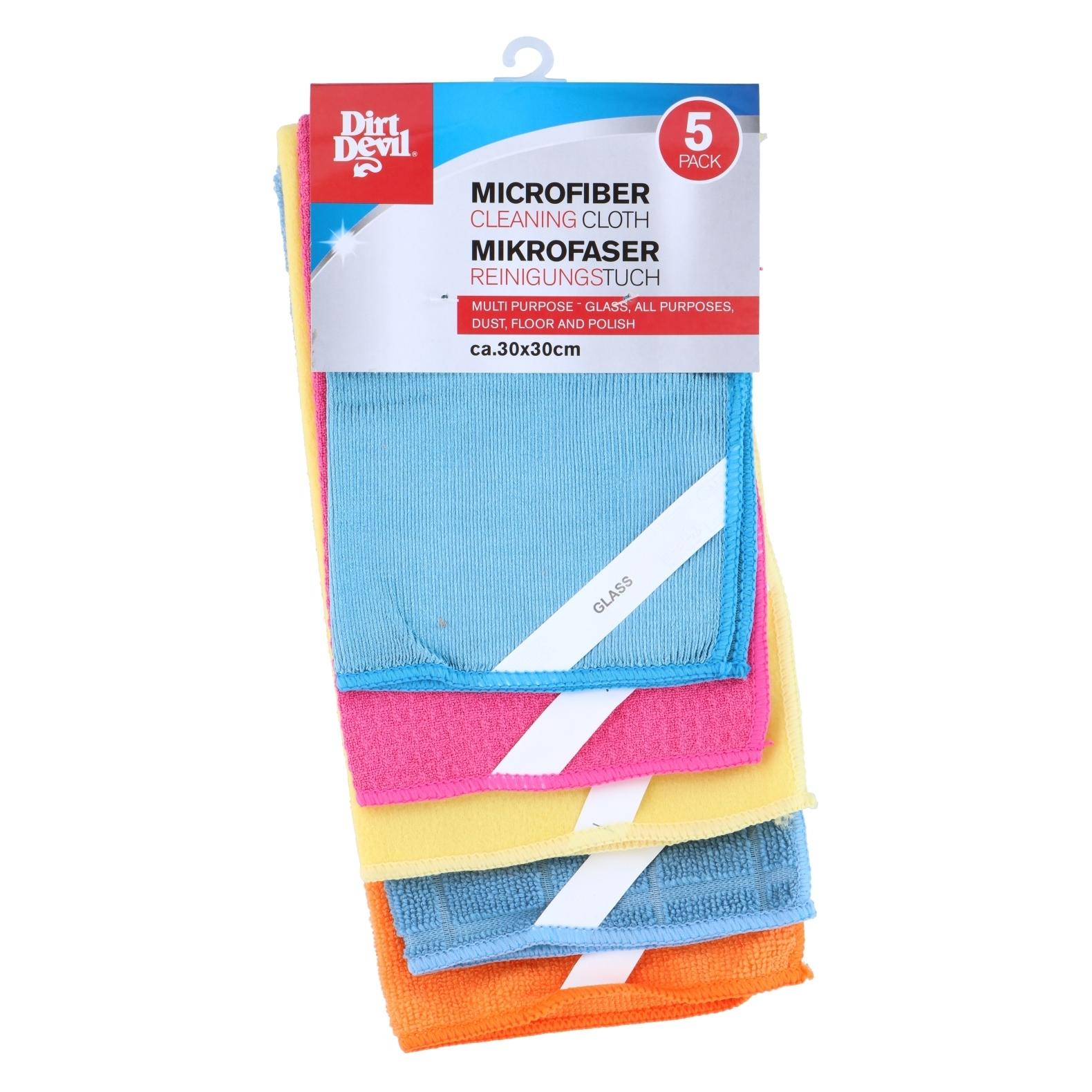 Dirt Devil Reinigungstuch-Set Mikrofaser 5-teilig (5 Stk.) (871125249555)
