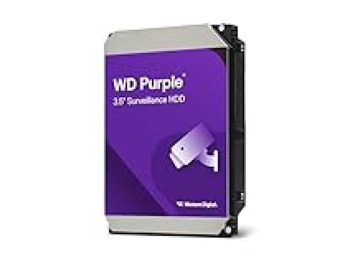 WD Purple 4 To Disque dur Interne 3.5 dédié Vidéosurveillance AllFrame Technology, 180BT/yr, 256MB Cache, Garantie 3 ans