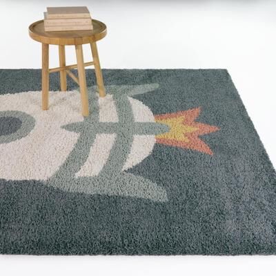 Balta Rugs Nova Kids Rocketship Area Rug