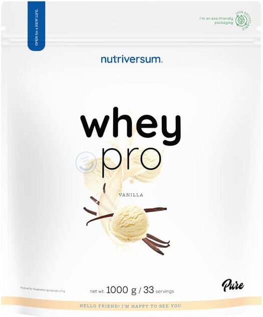 Nutriversum Pure Whey Pro 1000g Baunilha
