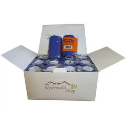 12er Set Haftbandage selbsthaftend elastisch Verband Bandage blau 10cm x 4,5m