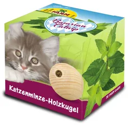 JR FARM Bavarian Catnip Katzenminze-Holzkugel Katzenspielzeug