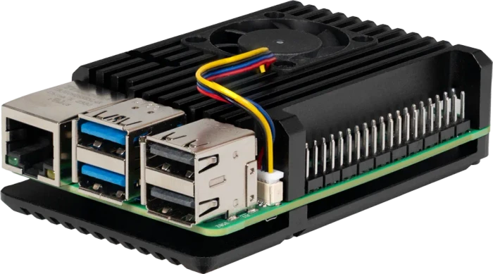 JOY-IT RASPBERRY PI Gehäuse Armor Fan für Raspberry Pi 5