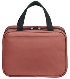 Port Authority BG755 Matte Oxford Hanging Travel Case in Canyon Clay size OSFA   Polyester