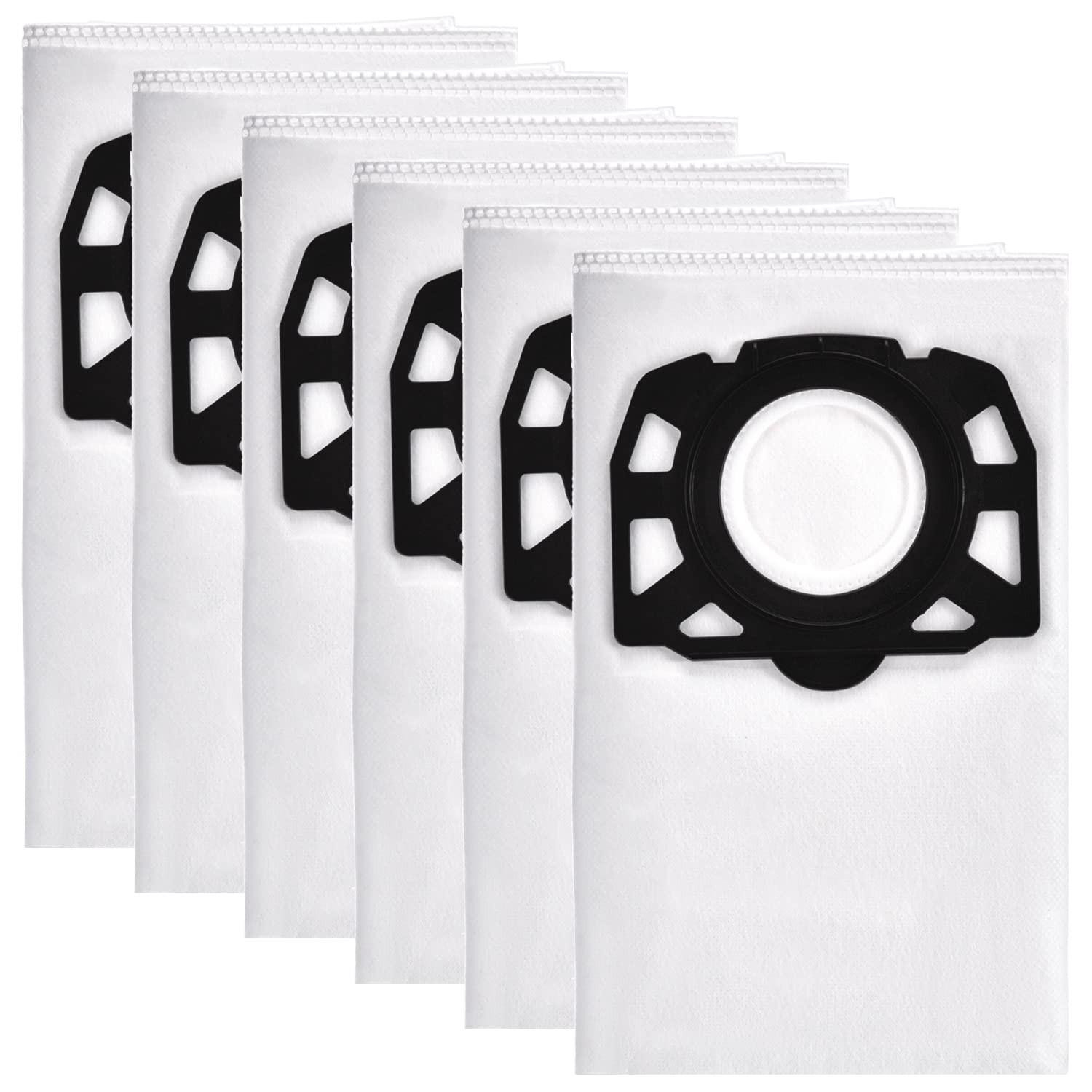 Omgoods Filterzakken voor Kärcher MV 4, 5, 6, WD5P, WD6P - Set van 6 stuks