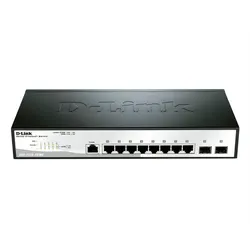 D-Link Dgs-1210-10 (10 Ports), Netzwerk Switch, Schwarz, Grau
