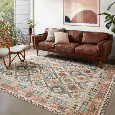 Alexander Home Escalante Southwestern Border Area Rug