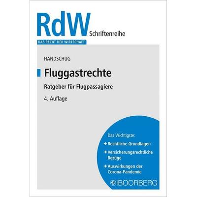 Fluggastrechte, Taschenbuch von Stephan Handschug, Richard Boorberg Verlag, 978-3-415-07915-1