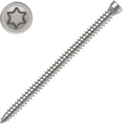Fensterrahmenschraube, Zylinderkopf, TX 30, Stahl verzinkt, 7,5 x 182 mm