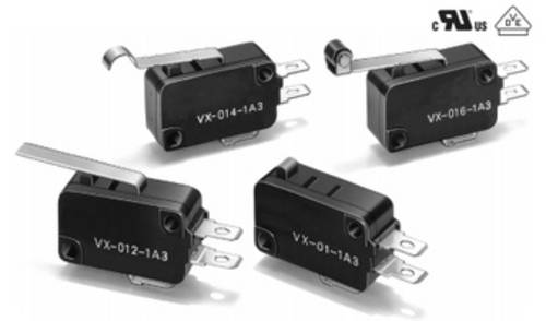 Omron VX-5-1A2 Mikroschalter 30 V/DC 5A 1 x Ein/(Ein) 1 St. Bag