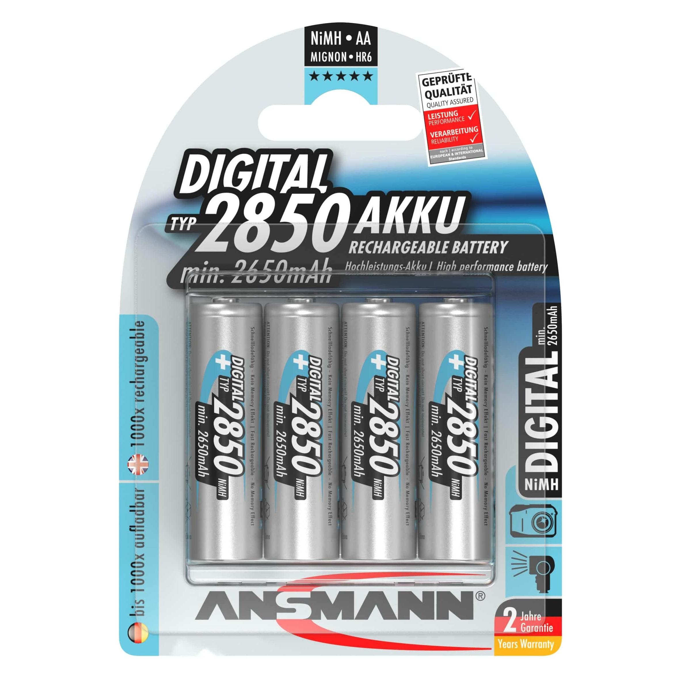 Ansmann AA (12 Stk., AA, 2850 mAh) (5.0350.92)
