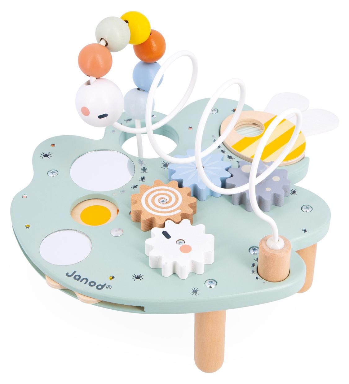 Janod Sweet Cocoon Houten Educatief Activiteitenspeelgoed voor Baby's en Peuters