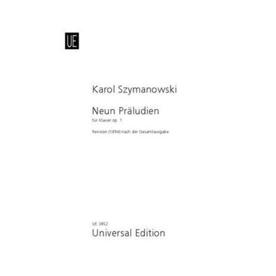 Szymanowski, K: 9 Préludes -