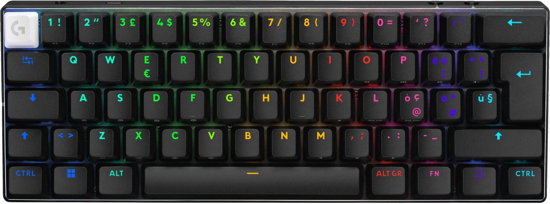 Tastiera computer Logitech 920 011908 G SERIES Pro X 60 Black