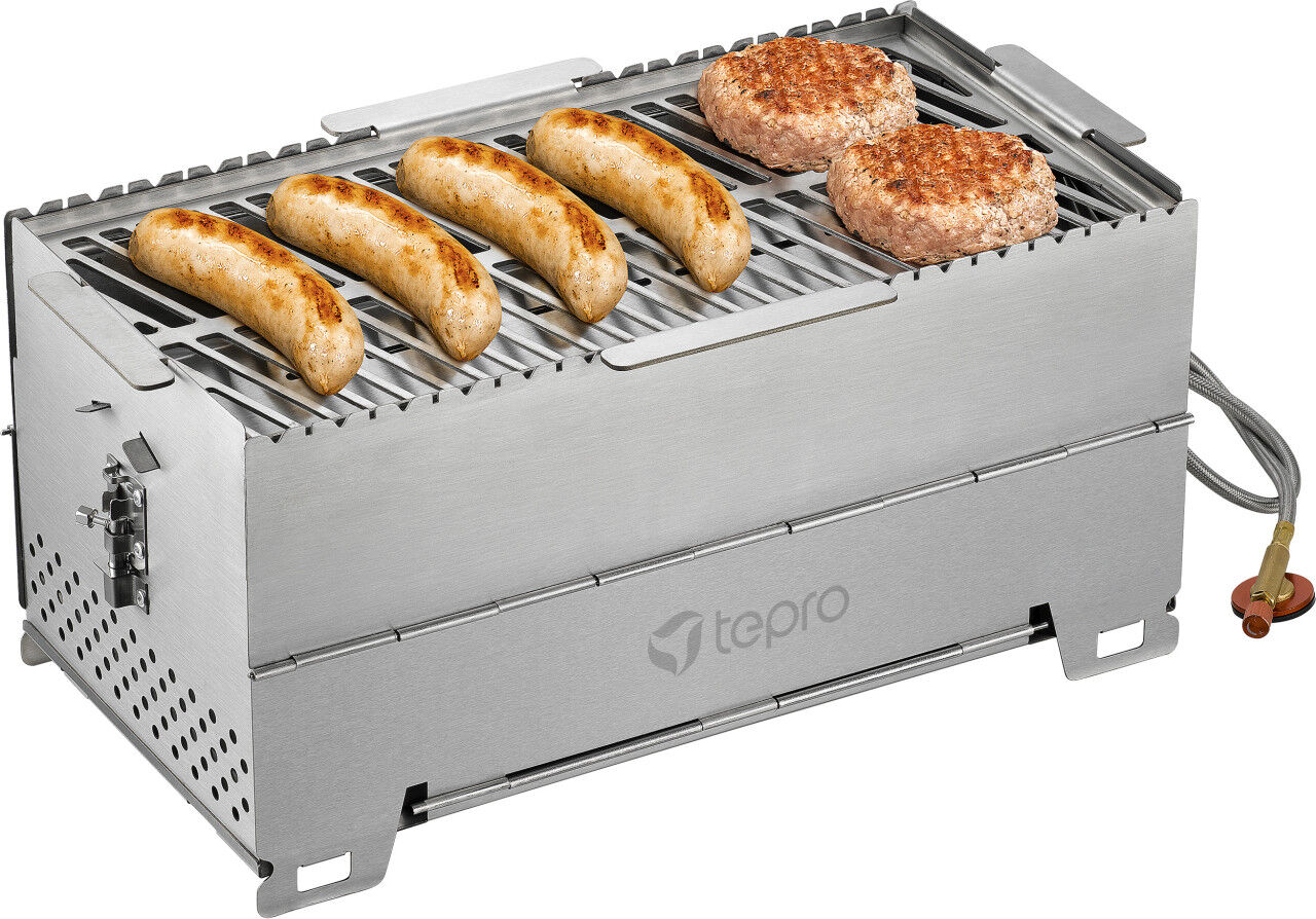 Tepro Garten Tepro Gasgrill Newberry faltbar Grillfläche: 37 x 19 cm