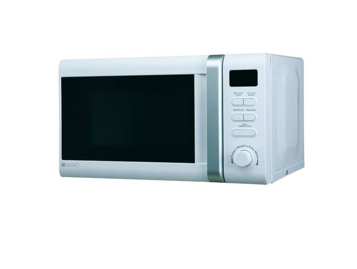 Mikrowelle MWO 2001 Weiß 1270 Watt 5 Leistungsstufen