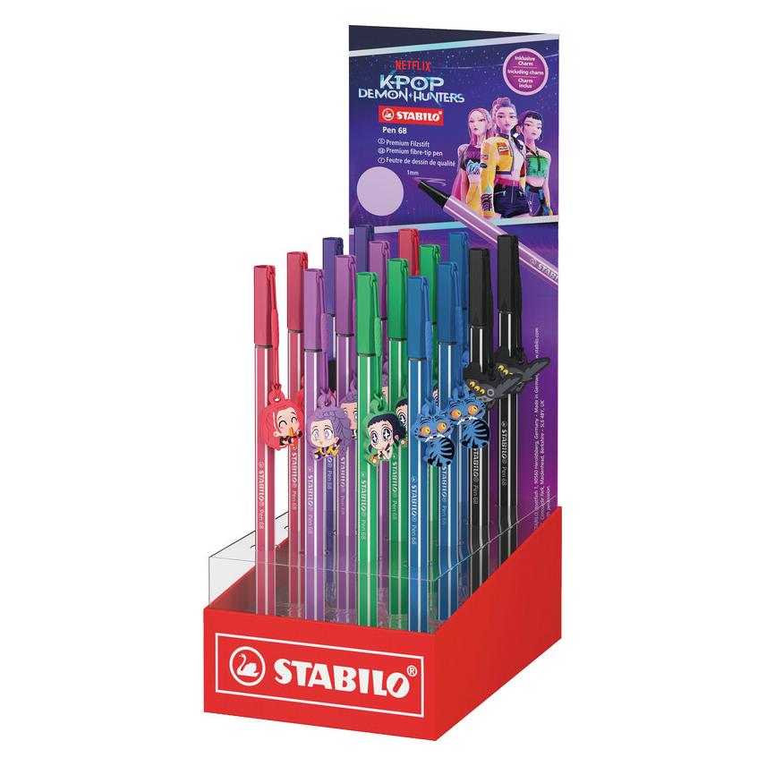 Stabilo Fasermaler Pen 68 K-pop Demon Hunters Limited Edition (16x) (106800161)