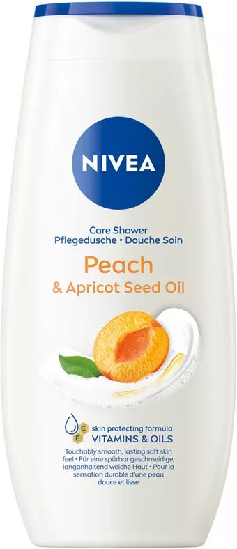 Nivea - Duschgel Pfirsich & Aprikosenkern-Öl, 250 ml