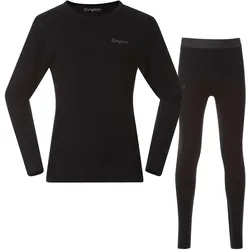 Bergans, Unisex, Funktionsunterhose, Allround Merino (140), Schwarz