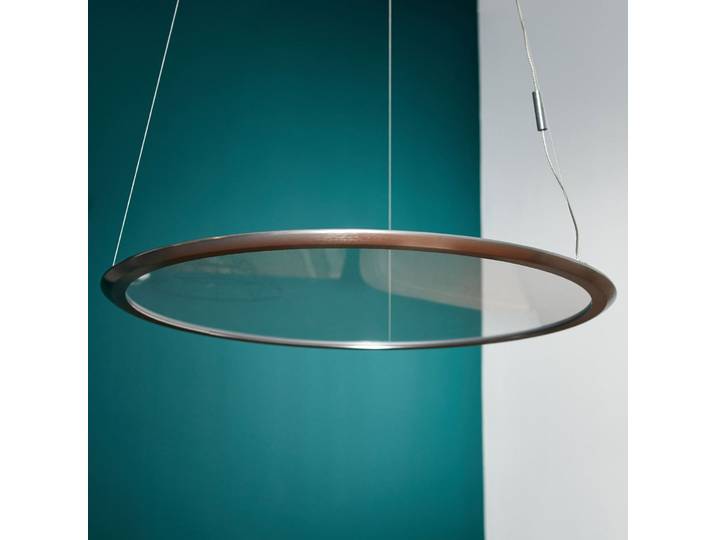 Suspension Discovery horizontale en aluminium - Artemide - Salon / séjour - Design - Métal - À ampoule unique
