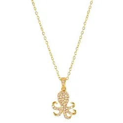 DIAMONIQUE® Anhänger mit Kette mind. = 0,11ct Brillantschliff Edelstahl