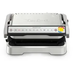 Tefal OptiGrill 4in1 Kontaktgrill- elektrisch, schwarz/silber