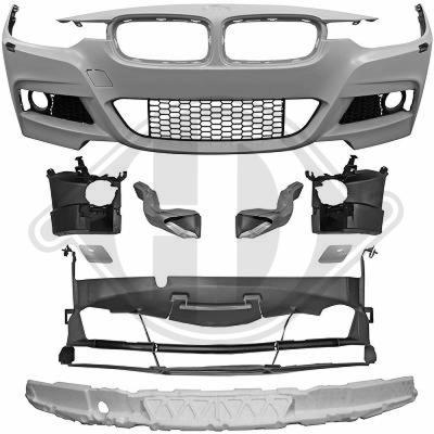 DIEDERICHS Stoßfänger HD Tuning 1217352 vorne