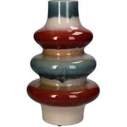 Vase RED (LBH 19,30x19,30x32 cm) - rot - LBH 19,30x19,30x32 cm
