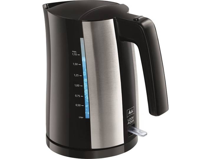 MELITTA Wasserkocher Look Aqua , schwarz, Wasserkocher, Wasserkocher