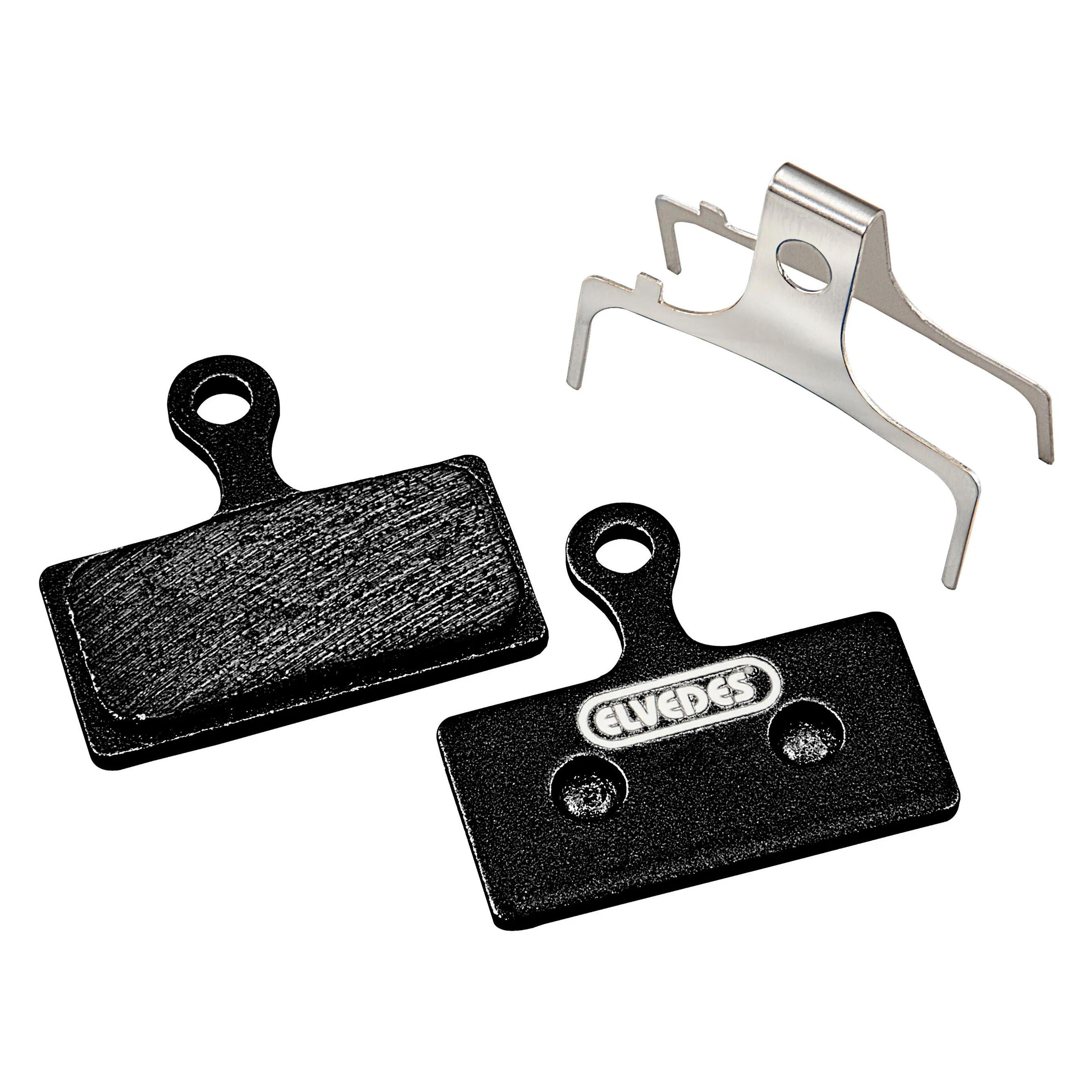 Elvedes Disc-Pad metallic-carbon E-Bike, XTR 2011 (Shimano, Semi-Metallisch) (6894MC)