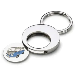 Volkswagen Bulli T1 Schlüsselanhänger Pfandchip Anhänger 231087010BJKA - 4,5 cm