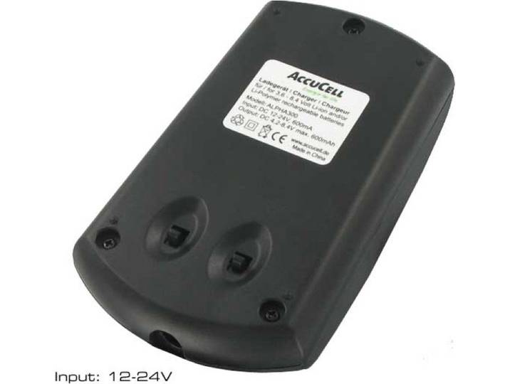 AccuCell snellader geschikt voor Kodak Klic-7003 batterij
