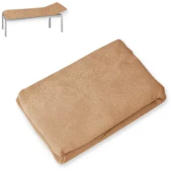 Liegenbezug aus Frottee camel 65 x 195 cm