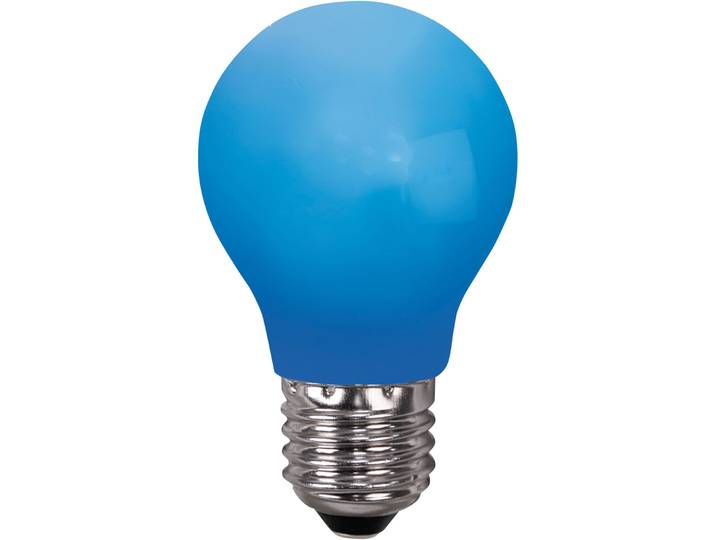 Bulbs Leuchtmittel Bulb Outdoor Polycarbonat E27 T 5.5 cm 0.9 W - Farbe: Blau - LED- LED Leuchtmittel